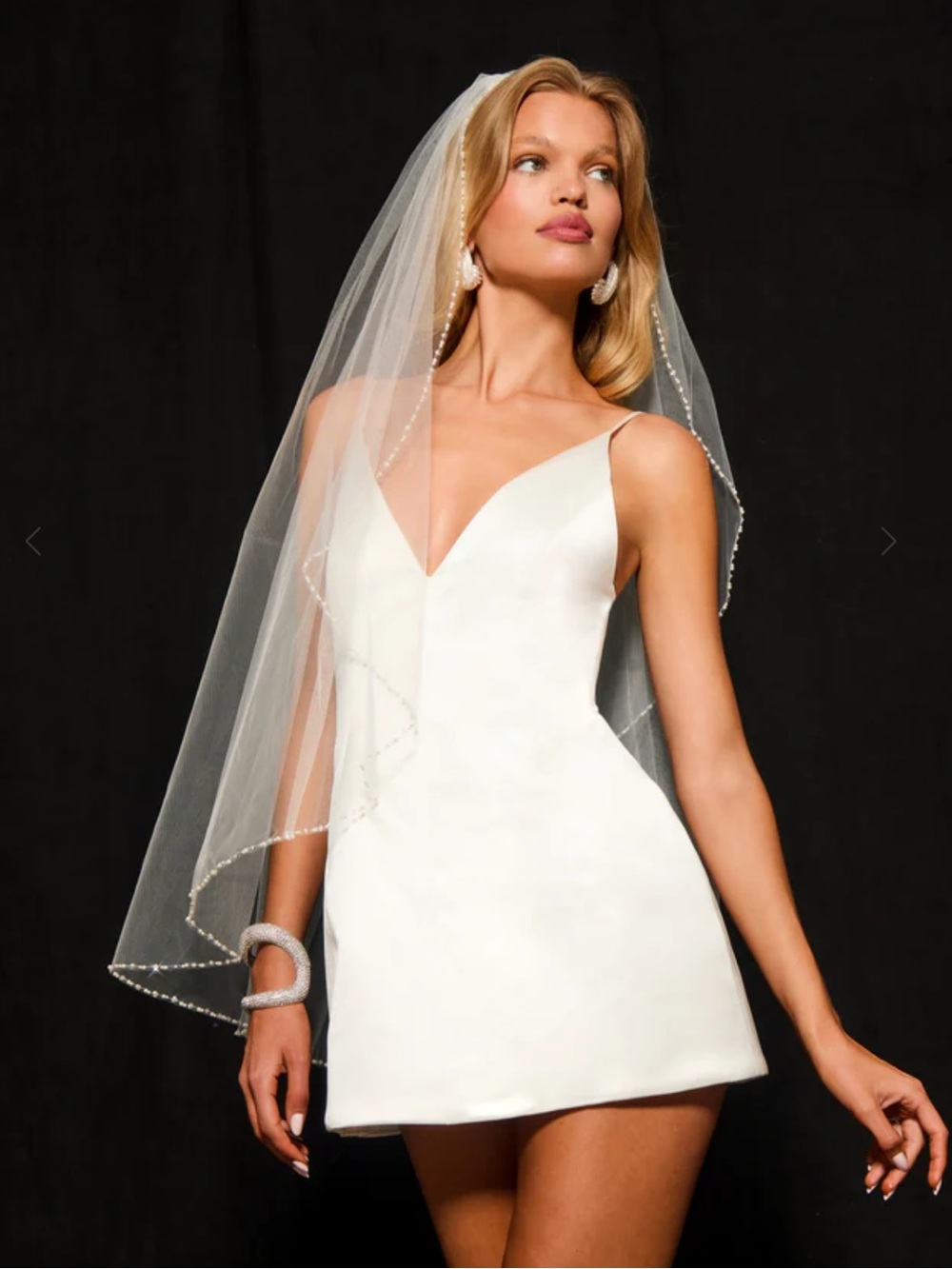 Retrofete Giavanna Mini Dress in White